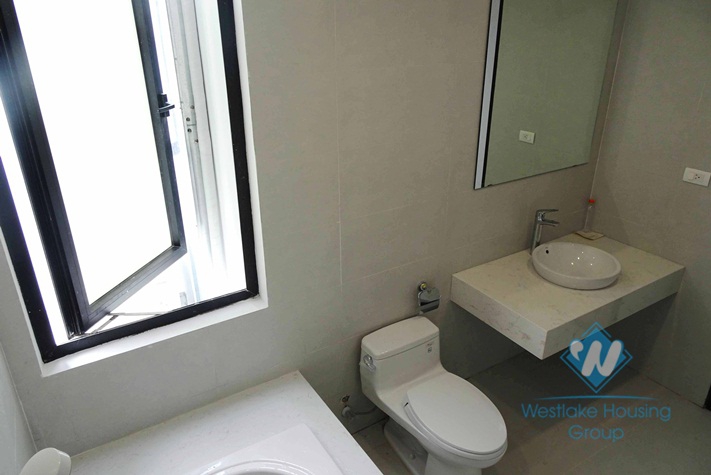 For rent in Ba Dinh, two bedrooms apartment .